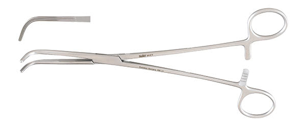 Mixter Forceps9Longitudinal Serr70 Deg Ang Jaws