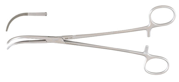 Green Forceps 8-1/2 Curved