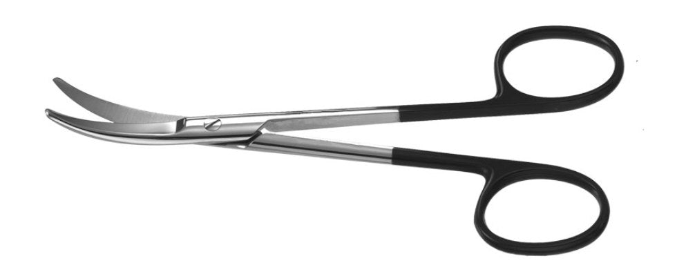 Fomon Lateral Scissors 4-1/2 Curved Supercut