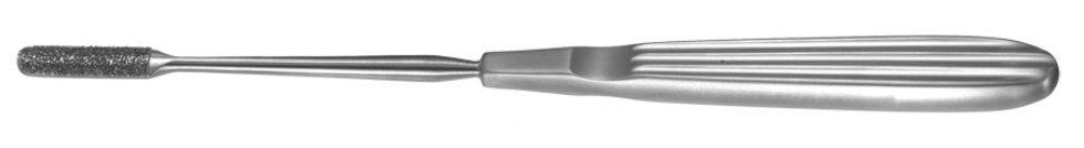 Peet Nasal Rasp 7-1/2 Str Convex Diamond Coated