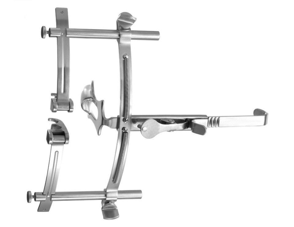 Miltex Millard-Dingman Mouth Gag Set, W/3 Tongue Blades