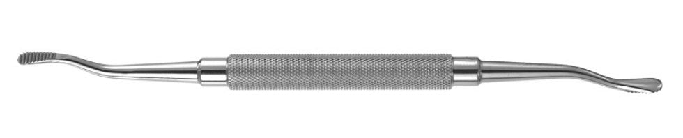 Miltex Miller Bone File 7, D/E, 5.3Mm/6.3Mm Wide, Rev Cut