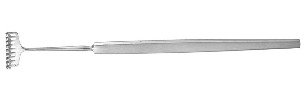 Miller Rake Retr 5-1/4 9 Blunt Prongs 16Mm Wide
