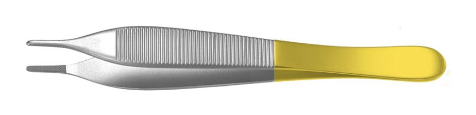 Adson Dressing Forceps 4-7/8 Tc Cross-Serr Tips