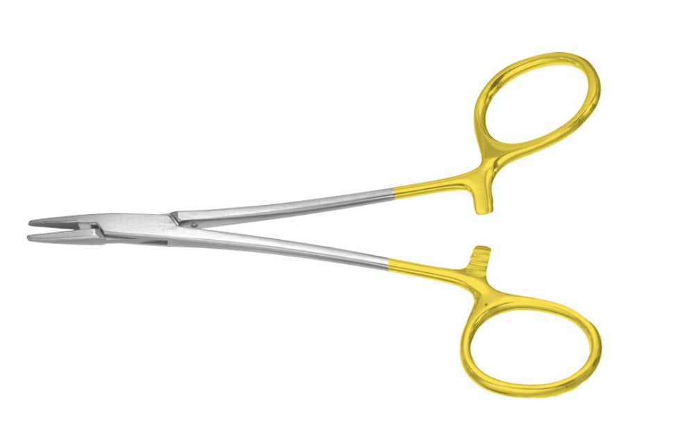 Miltex Neivert Needle Holder 5-1/4, Tungsten Carbide