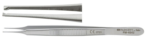 Miltex Graul Tissue Forceps 4-1/8, 1 X 2 Teeth