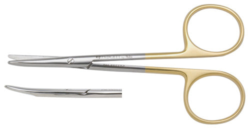 Miltex Par Scissors 4-1/2, Curved, Supercutc/Tc, Curved