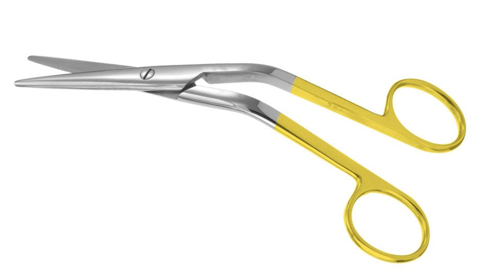 Miltex Cottle Dorsal Scissors 6, Angled, Supercut, Tc