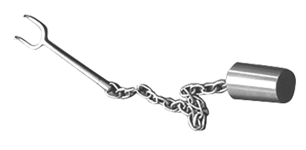 Gruber Columella Retractor  4-7/8 With Weight