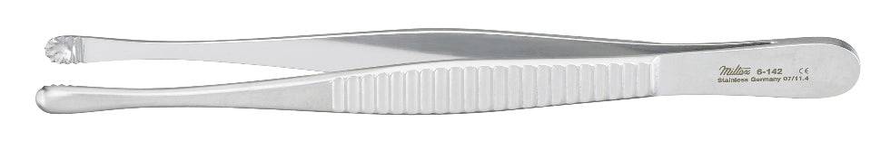 Miltex Russian Tissue Forceps 5-7/8, Serrated Handles