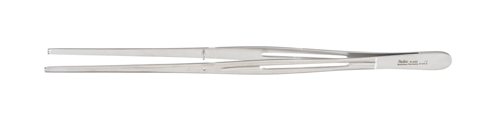 Miltex Kelly Tissue Forceps 9-3/4 2X3 Teeth Slotted Handl