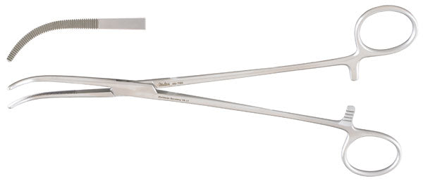 Miltex Rumel Thoracic Artery Forceps 9, Med Curve,2.5Mm Tip