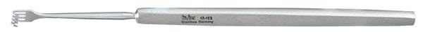 Miltex Knapp Retractor, 5-1/4, 4 Prongs, Blunt