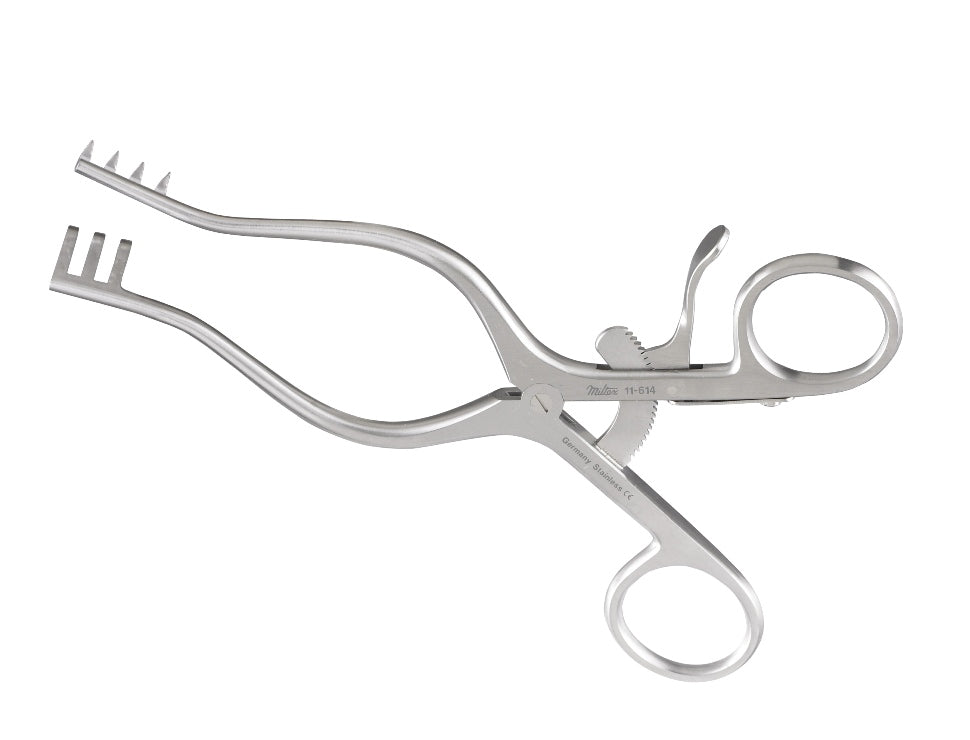 Miltex Weitlaner  Retractor, 6-1/2, 3 X 4 Teeth, Sharp