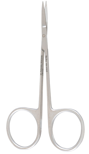 Miltex Bonn Iris Scissors 3-1/2, Straight, 21.5Mm Blades