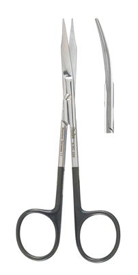 Miltex Goldman Fox Scissors 5, Supercut, Cvd, One Serrated Blade