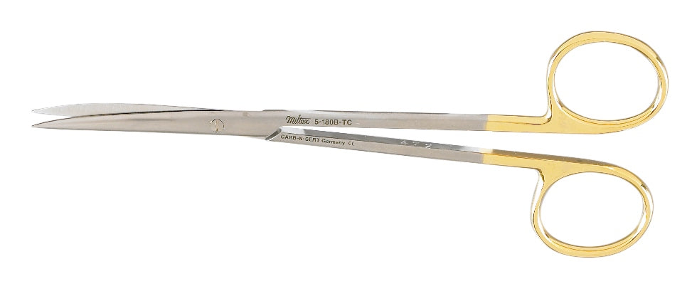 Miltex Metzenbaum Scissors 5-3/4,Tc,Delicate,Curved,Sharp