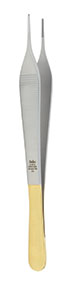 Adson Dressing Forceps 6- Cross-Serrated Tips- Tc
