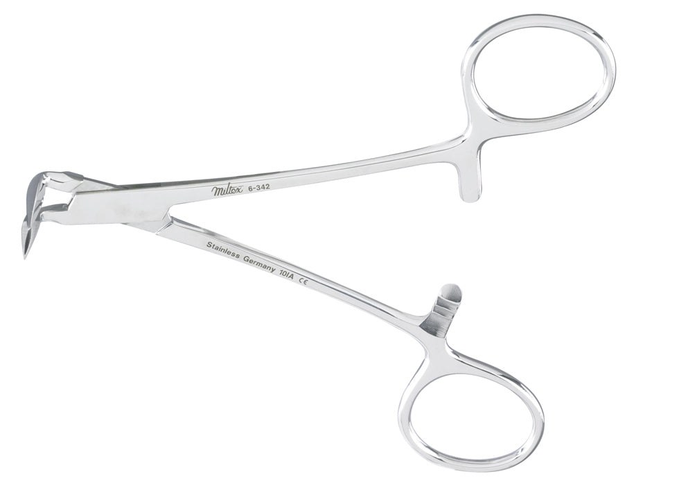 Miltex Williams Splinter Forceps, 4-3/4, Right Angle