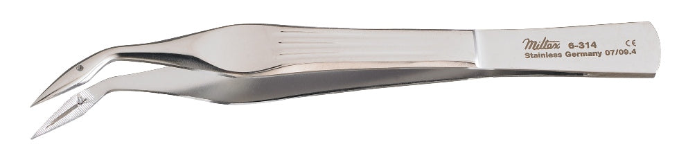 Miltex Walter Splinter Forceps 4-1/8, Angled