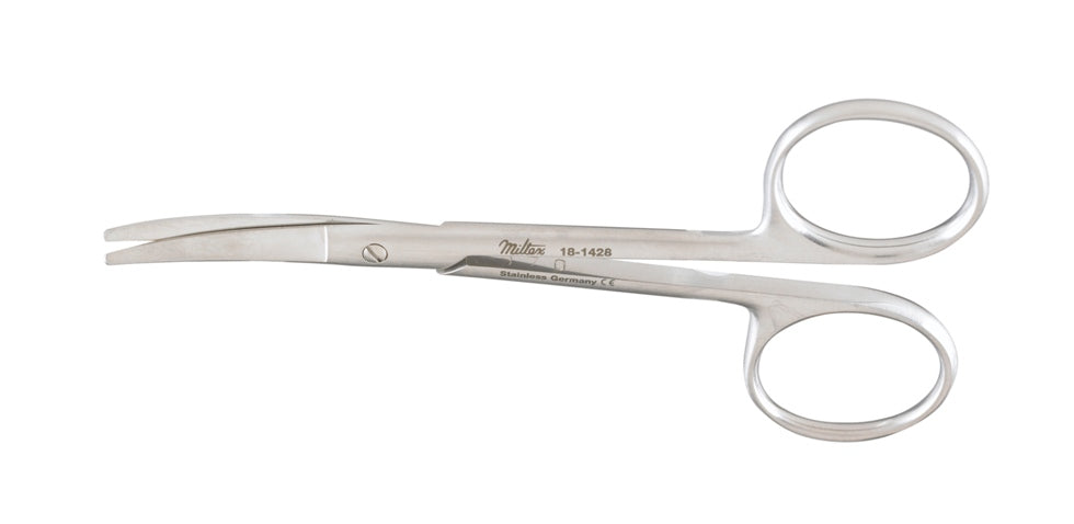 Miltex Knapp Iris Scissors 4-1/8, Curved, Blunt/Blunt