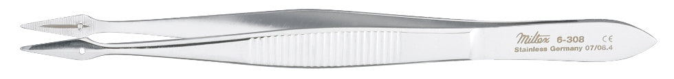 Carmalt Splinter Forceps 4-1/8- Straight- Serrated