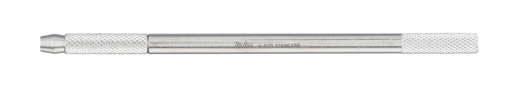 Miltex Chisel Blade Handle 5-1/4,Rnd Knurled,Self Locking