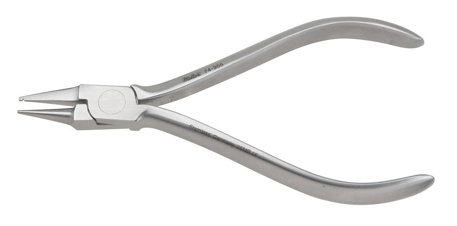 Pliers- Wire Forming-Light Wire-Bird Beak W/Groove
