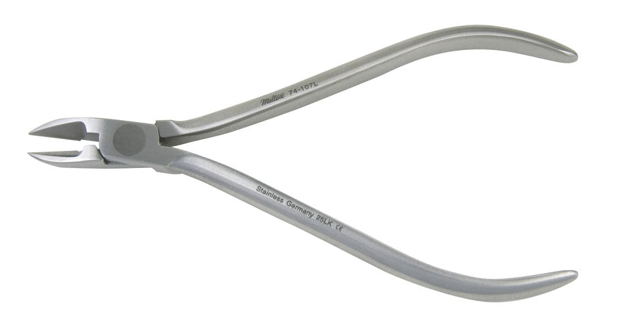Miltex Cutter,Pin/Ligature,Micro, Slim Jaws, Long Handles
