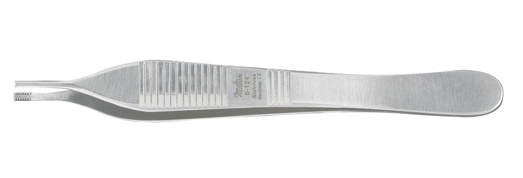 Miltex Brown-Adson Tissue Forceps 4-3/4,Straight,7X7 Teeth