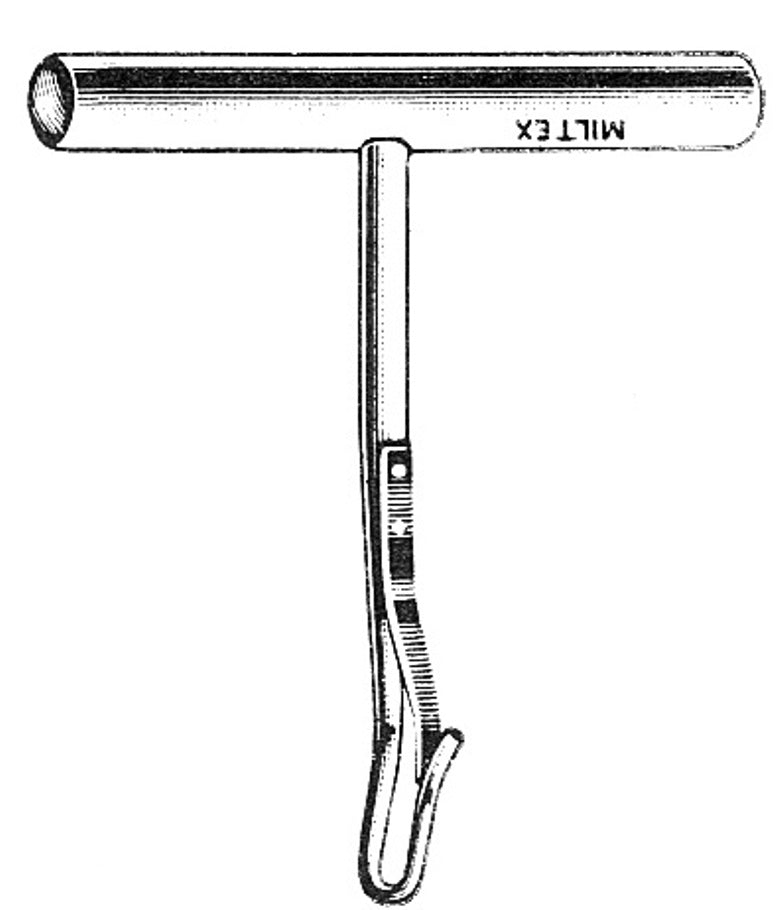 Miltex Gigli-Strully Saw Handle 2-1/2,T-Shape, Rigid,Pair