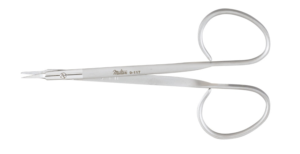Miltex Suture Removal Scissors 4-3/8, Curved Sharp Ribbon