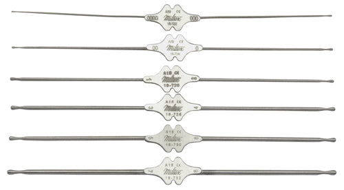 Williams Lacrimal Probe- 5-1/8- Sizes 7-8- Silver