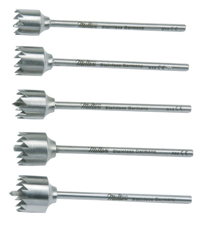 Miltex Arruga Lacrimal Trephine 2-1/8, 7Mm Dia,W/O Ctr Pt