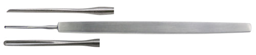 Miltex Walton Foreign Body Gouge, 4-5/8, Round End