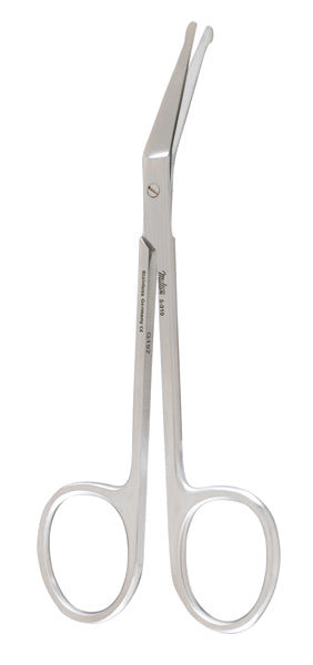 Miltex Eye Scissors W/Probe Points 4-1/2, Angled On Side