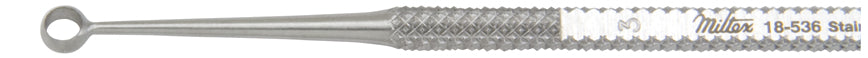 Miltex Heath Chalazion Curette 4-1/4, Size 3, 3Mm Dia