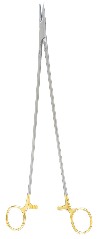 Miltex Crile-Wood Needle Holder 11-3/4, Tc, Straight,Serr