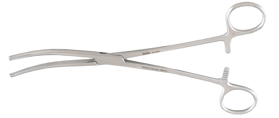 Miltex Pean Forceps, 8-3/4, Cvd, Longitudinal Serrations