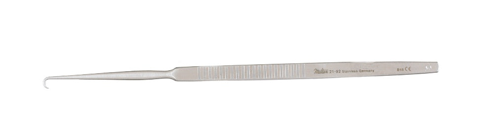 Miltex Cottle Skin Hook 5-3/4, Deep Curve, Small,4Mm Deep