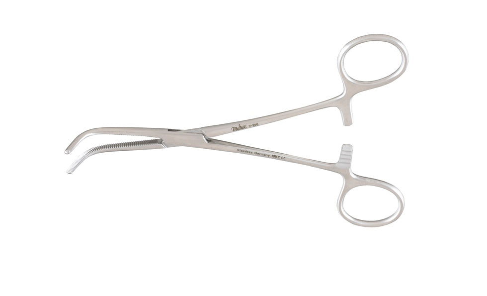 Mixter Forceps- 6- Full Curved