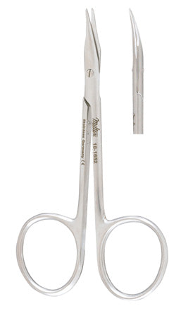 Miltex Eye Suture (Gradle) Scissors 3-3/4, Cvd,Sharp Tips