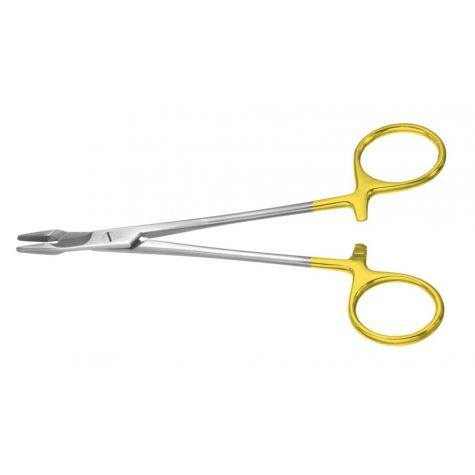 Miltex Olsen-Hegar Needle Holder W/Scs, 4-3/4, Tc, Smooth