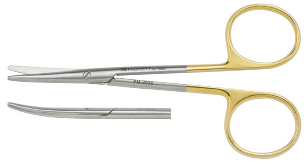 Plastic/Recontructive Scissors 4-1/2- Curved- Tc