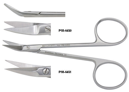 Converse Scissors- 4-1/8- Angled-Saber Back Blades
