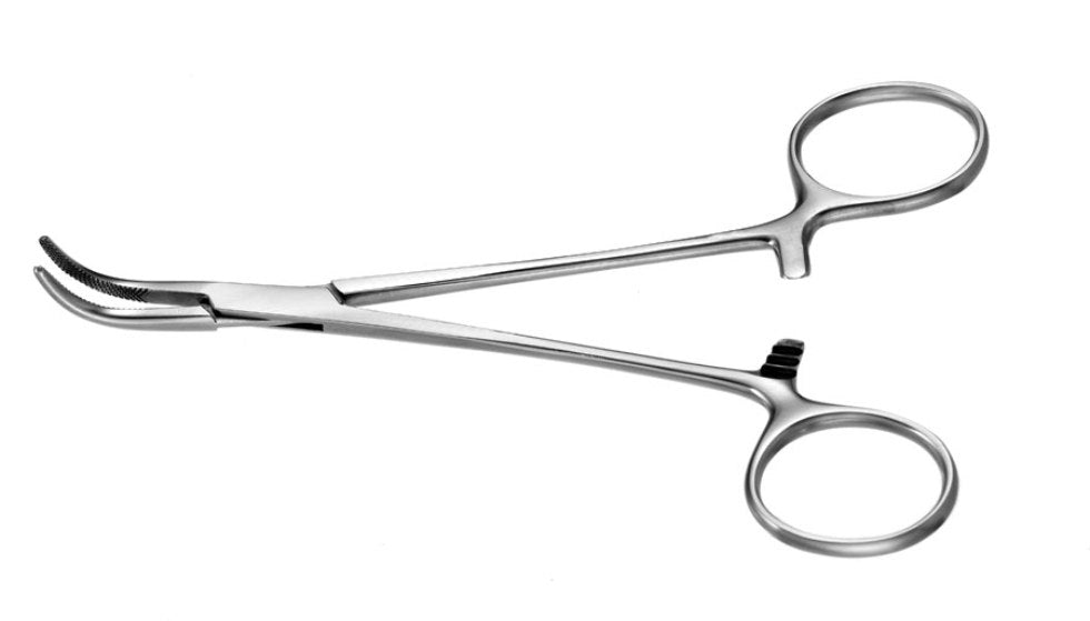 Baby-Mixter Forceps- 5-3/8- Curved