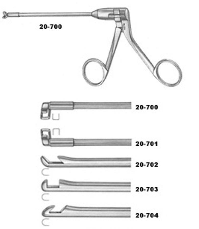 Antrum Punch Forceps 4 Shaft- Side Biting- Left