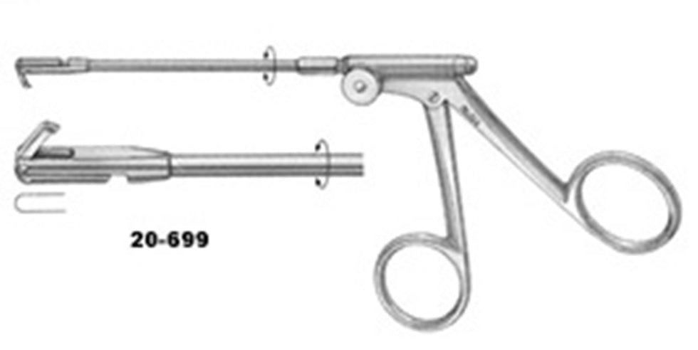 Nasal Rotating Forceps 4 Shaft- Back-Biting