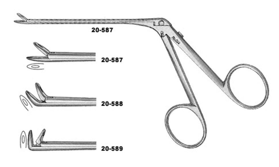 Strümpel Ethmoid Forceps 4-1/8-Fenest-90 Deg- Pedi