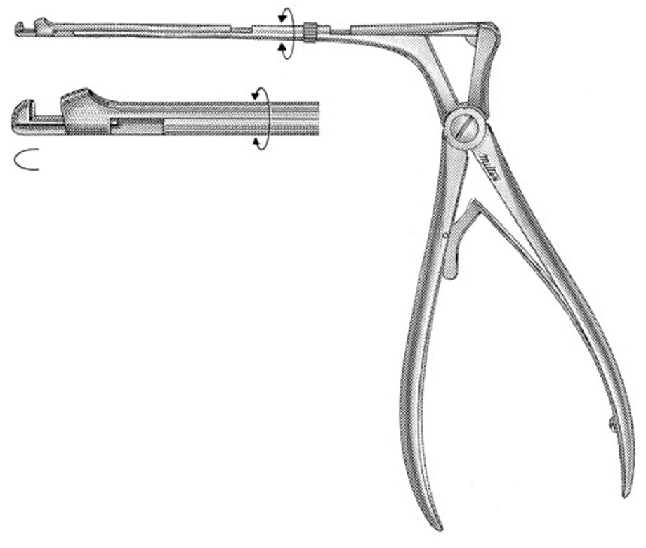 Mckenty Sphenoid Punch Fcps 5-1/4 Shaft- Thru-Cut